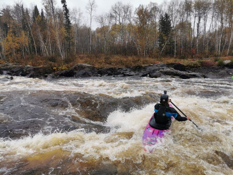 Kayak en eau vive